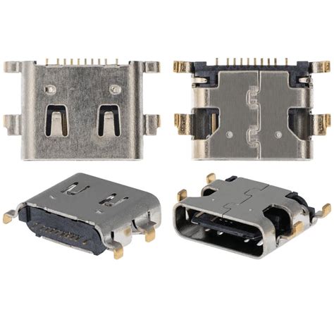 puerto de carga tipo  de  pines  soldadura necesaria   puntos