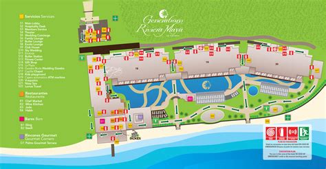 Riviera Maya Hotel Map Cancún Hotel Map (Mexico On Line)