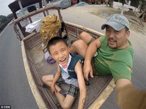 Dad Teaches Son About Life By Taking Him On A Hardcore Backpacking Trip Across China