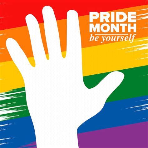 Premium Vector Lgbt Pride Month In June Lesbian Gay Bisexual