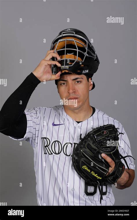 This Is A 2020 Photo Of Chris Rabago Of The Colorado Rockies Baseball Team This Image Reflects