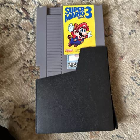 Super Mario Bros 3 Nintendo Nes 1990 Eur 790 Picclick Fr