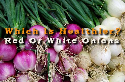 Which Is Healthier Red Or White Onions