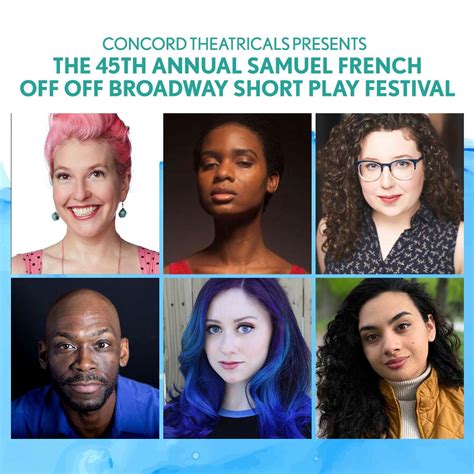 45th Samuel French Off Off Broadway Short Play Festival Announces Six