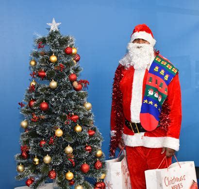 Santa visits Royal National Orthopaedic Hospital • Stanmore College