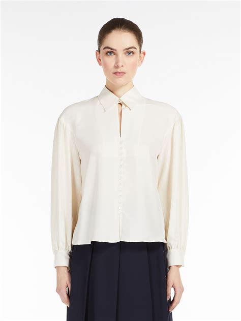 Silk Shirt Ivory Weekend Max Mara
