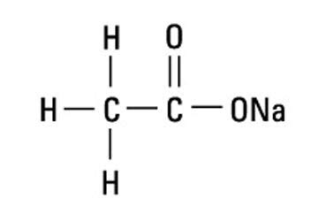 Sodium Acetate Molecule