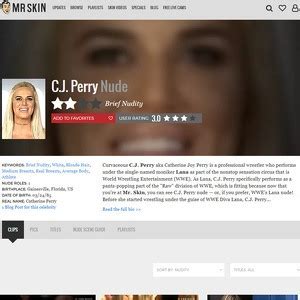 CJ Perry Nude Naked Porn Content Review 496 Nude Celebrities List Like Mrskin