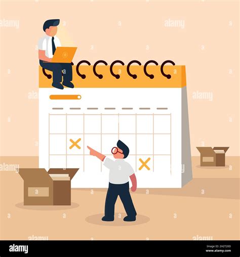 Group Of People Make Plan Stock Vector Image And Art Alamy
