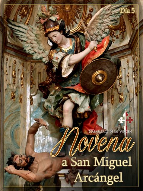 Novena A San Miguel Arc Ngel D A Oraciones Para Todos Los D As Yo