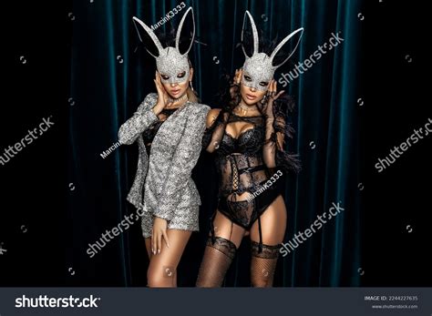 Sexy Woman In Lingerie Party Images Stock Photos Vectors Shutterstock