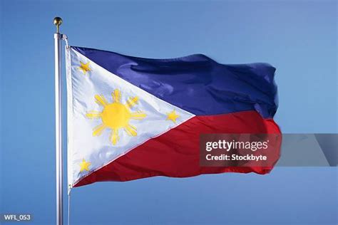 philippine flag colors stock  high res pictures  images