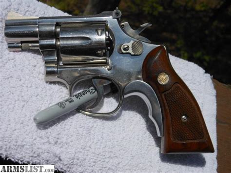 Armslist For Sale Smith Wesson Model 15 4 Nickel 2 Inch 38 Special