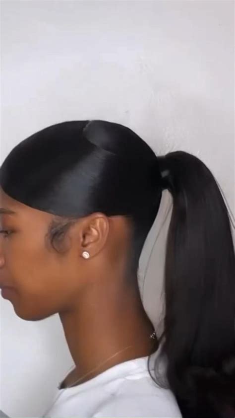 PIN PRADACLOUT Sleek Ponytail Hairstyles Weave Ponytail Hairstyles