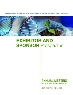 Fillable Online Exhibitor And Sponsor Prospectus Fax Email Print