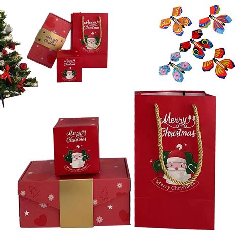 Bocqde Christmas Decorations Merry Christmas Surprise Box T Box Creating Most Surprising T