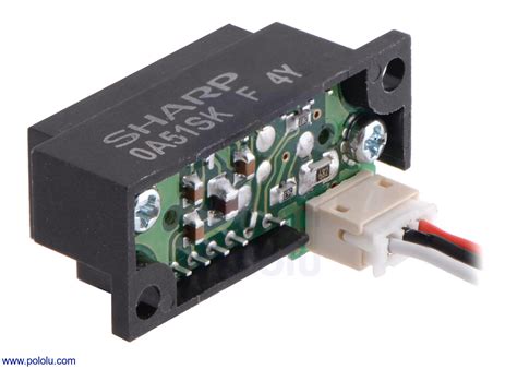 sensor sharp gpyaskf  cm analogico de distancia  pololu