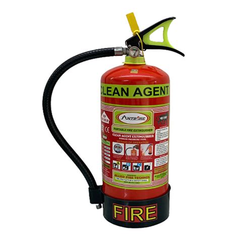 Clean Agent Type Portable Fire Extinguisher Application Industrial At