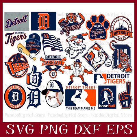 Detroit Tigers Logo Svg Detroit Tigers Png Cricut Detroit Inspire