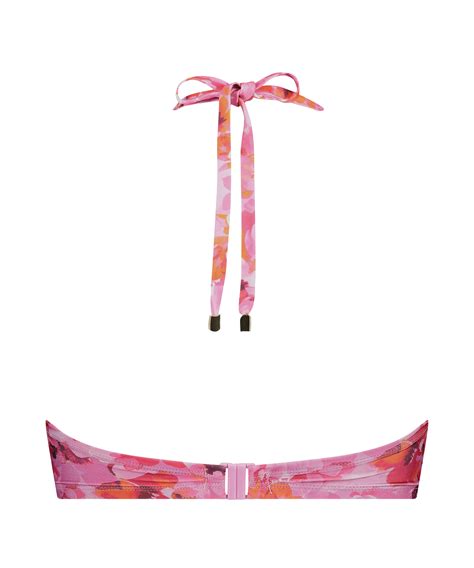 Floral Push Up Bikini Top Cup A E for 17 5 Bikini Tops Hunkemöller