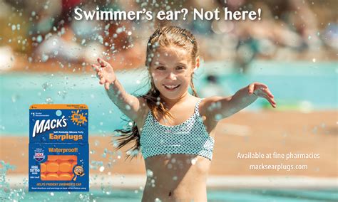 Kids Swimming Ear Plugs | Mack's Ear Plugs