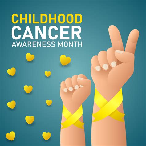 Childhood cancer awareness month background 9360646 Vector Art at Vecteezy