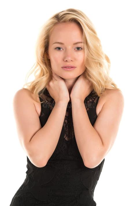 Hungarian Blonde Stock Image Image Of Beautiful Dress