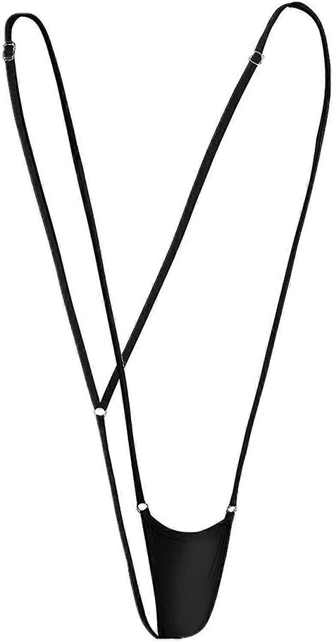 Women S Sexy Mini Sling Shot G String Micro Bikini Underwear Thong Swimwear Fruugo Uk