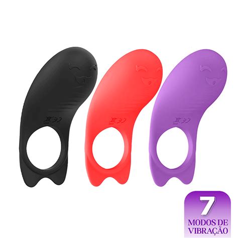 D A Anel Peniano Vibratório para Casal Texturizado Cores Libb Sex Toys Importadora