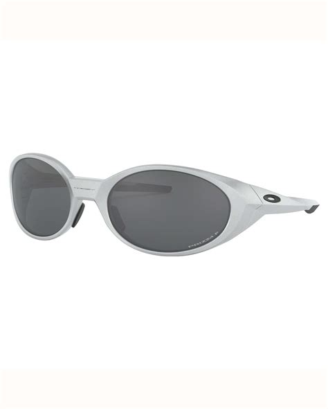 Shop Oakley Eye Jacket Redux Sunglasses In Silverprizm Black Polar Fast Shipping And Easy