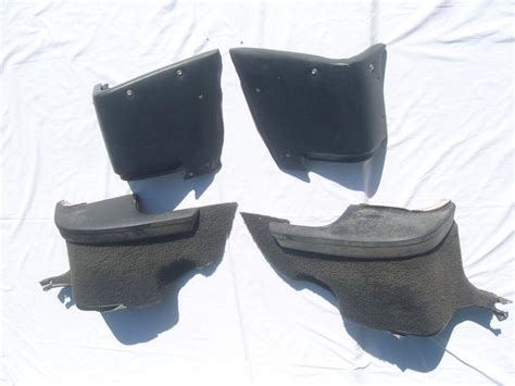 Buy 1983 Mustang Rear Interior Panels Black 83 89 Convertible 1984 1985