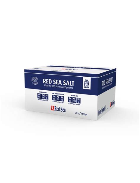 Red Sea Sel Red Sea Salt 20 Kg Carton Recharge