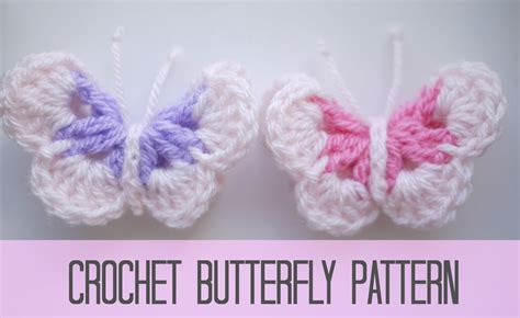 Crochet Butterfly Tutorial Video