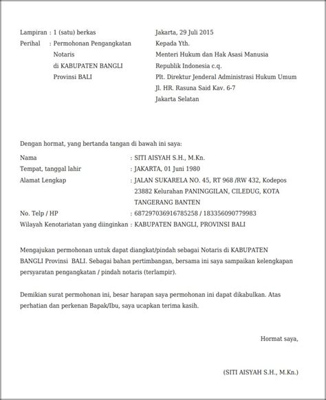 Contoh Surat Permohonan Magang Di Kantor Pertanahan Surat Permohonan