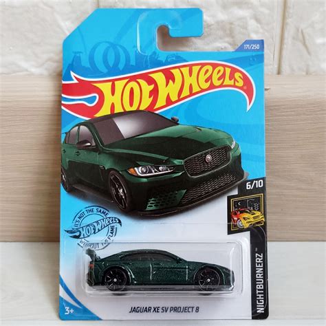 Jual Hot Wheels Jaguar Xe Sv Project Xj F Type Green Hijau Orange Red Merah Shopee Indonesia