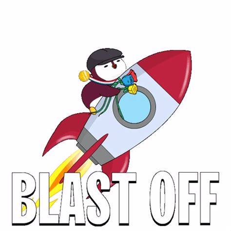 Blast Blastoff Sticker - Blast Blastoff Blast off - Discover & Share GIFs