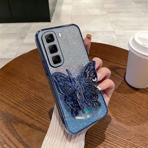 Jual Casing Infinix Hot Pro G Hot Pro Plus SoftCase Butterfly Luxury Glitter Shopee