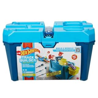 Caixa De Choques Extremos Hot Wheels Track Builder Mattel Flk Gvg Shopee Brasil