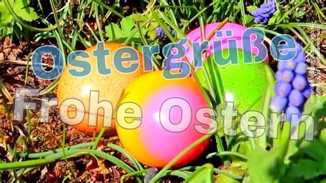 Frohe Ostern Gru Video Aus Dem Sch Nen Garten Youtube