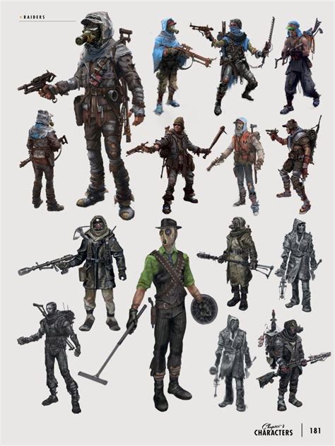 Fallout Character Concept Art