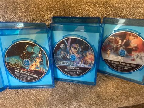 Star Wars Original Theatrical Trilogy Versions P Blu Ray Region