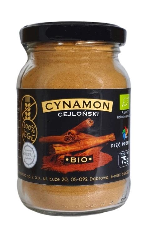 Cynamon Cejlo Ski Bio G Pi Przemian Najni Sza Cena Pi