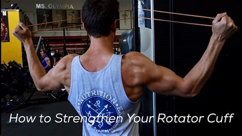 How To Strengthen Your Rotator Cuff Youtube