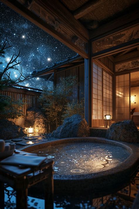 Heavenly Soak Ryokan Hot Spring Private Onsen Beneath the Starry Sky 旅館 温泉 古民家 リノベーション 温泉