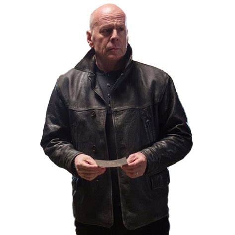 Extraction Bruce Willis Leather Jacket