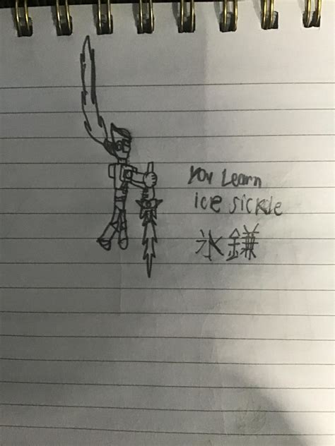 You Learn Ice Sickle By Ksuniverse On Deviantart