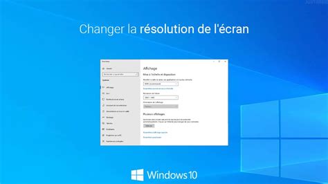 Comment changer la résolution de l écran sur Windows 10