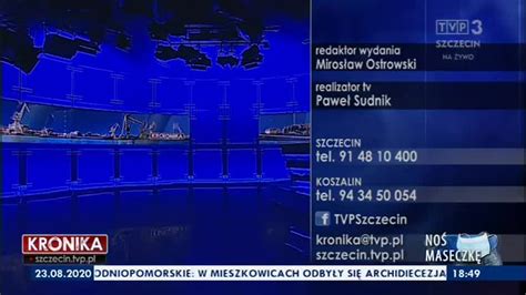 TVP3 Szczecin Ident 23 08 2020 CDA