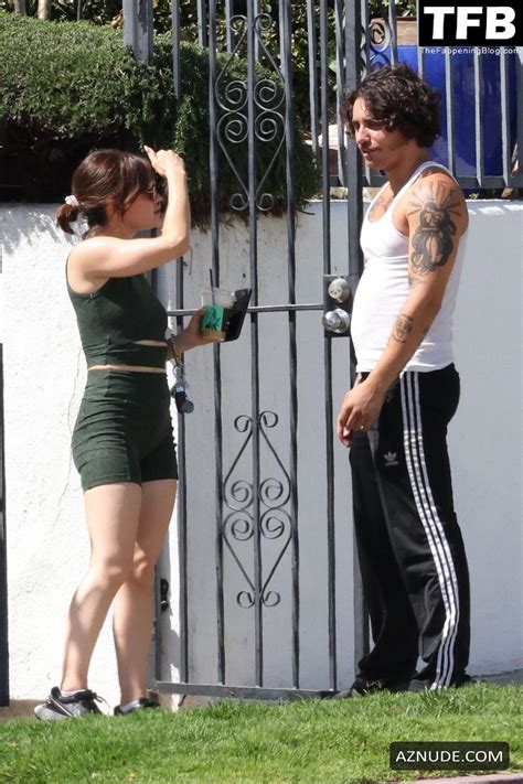 Lucy Hale Sexy Seen Flaunting Her Hot Body In Shorts During A Workout In La Aznude