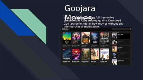 Goojara – Watch Movies, Series, Animes Online on Goojara.ch | Goojara.to